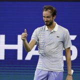 Daniil Medvedev se sépare de son coach Gilles Cervara KEYSTONE/AP/Adam Hunger